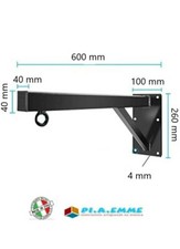 supporto gancio staffa da muro