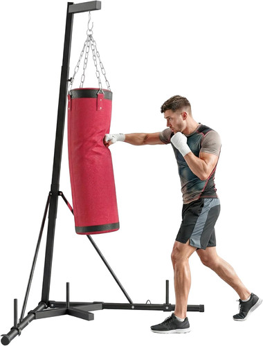 Sacco boxe con supporto - da,